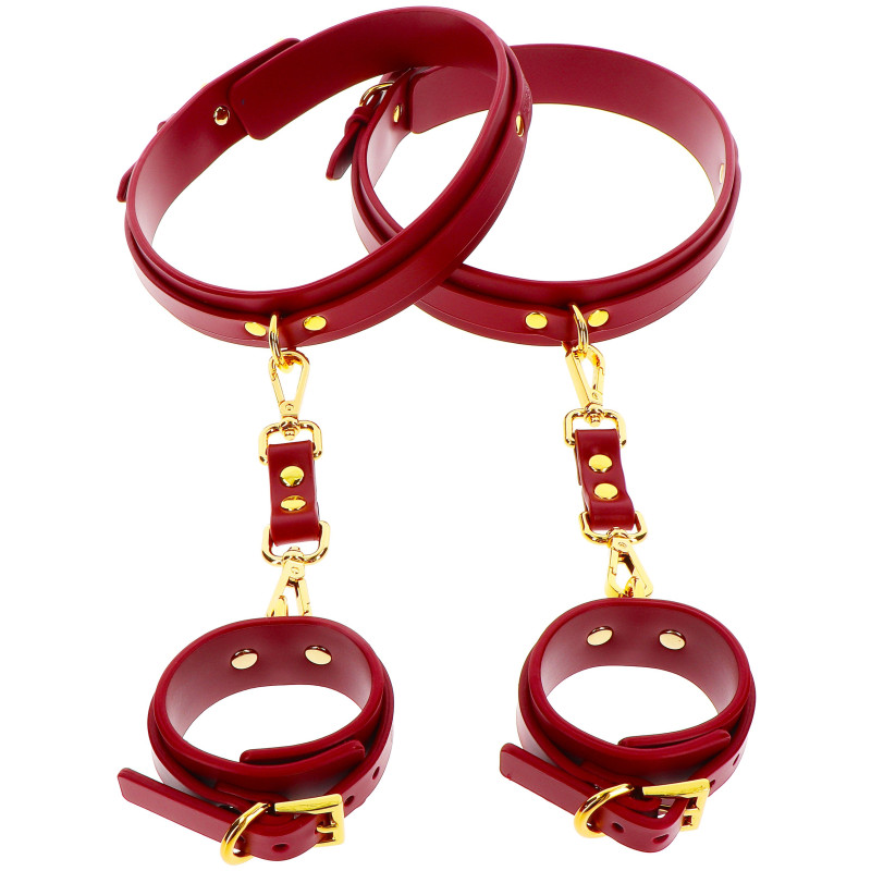 TABOOM Attaches Cuisses-poignets Taboom Rouge
